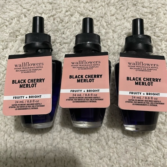 Bath & Body Works Other - White Barn/ Bath & Body Works- Black Cherry Merlot Wallflowers Refills. NWT